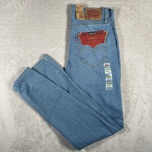 Levi's 508 Regular Taper Fit Men's Jeans Light‎ Wash Standardize 32W x 32L